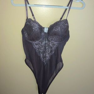 NWOT Forever 21 Lace & Sheer Lingerie Bodysuit
